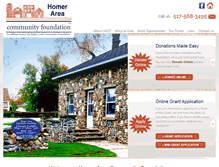 Tablet Screenshot of homeracf.org